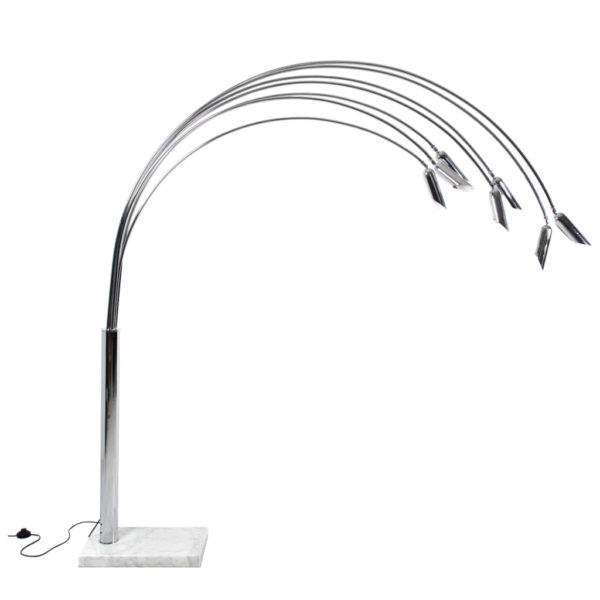 Arc Floor lamp 7 arms Italy 1970