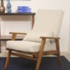 Scandinavian 1960 armchair with rounded arms. Ref Nora. Scandinavian 1960 armchair with rounded arms. Ref Nora.
