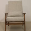 Scandinavian 1960 armchair with rounded arms. Ref Nora. Scandinavian 1960 armchair with rounded arms. Ref Nora.
