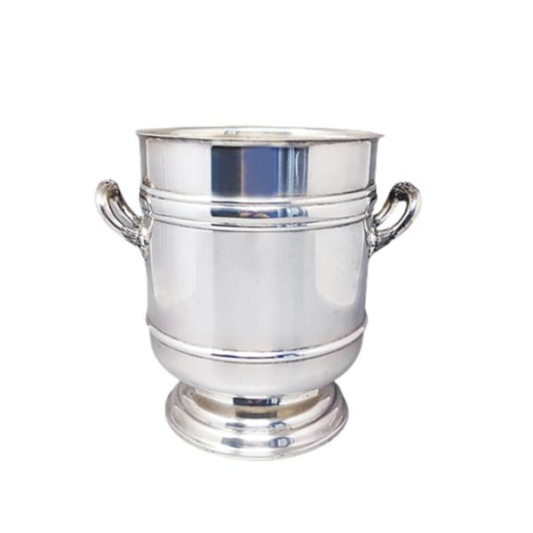 1950s Gorgeous Champagne or Ice Bucket by Christofle in Silver Plated. Made in France