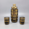 1960s Gorgeous Cocktail Shaker Set with Two Glasses. Made in France