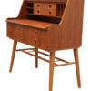 1960's Scandinavian Mid Century Teak Secretary Desk by AB Bröderna Gustafssons 1960's Scandinavian Mid Century Teak Secretary Desk by AB Bröderna Gustafssons