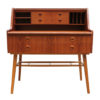 1960's Scandinavian Mid Century Teak Secretary Desk by AB Bröderna Gustafssons 1960's Scandinavian Mid Century Teak Secretary Desk by AB Bröderna Gustafssons
