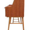 1960's Scandinavian Mid Century Teak Secretary Desk by AB Bröderna Gustafssons 1960's Scandinavian Mid Century Teak Secretary Desk by AB Bröderna Gustafssons