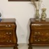 Pair of baroque walnut chests of drawers ref Balthus.