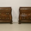 Pair of baroque walnut chests of drawers ref Balthus.