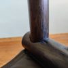 Vintage Safari director chairs X-Chair from McGuire, 50s