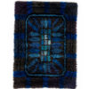 Scandinavian 20th century modern rya rug by Inger af Klercker. 161 x 114 cm (63 x 45 in) Scandinavian 20th century modern rya rug by Inger af Klercker. 161 x 114 cm (63 x 45 in)