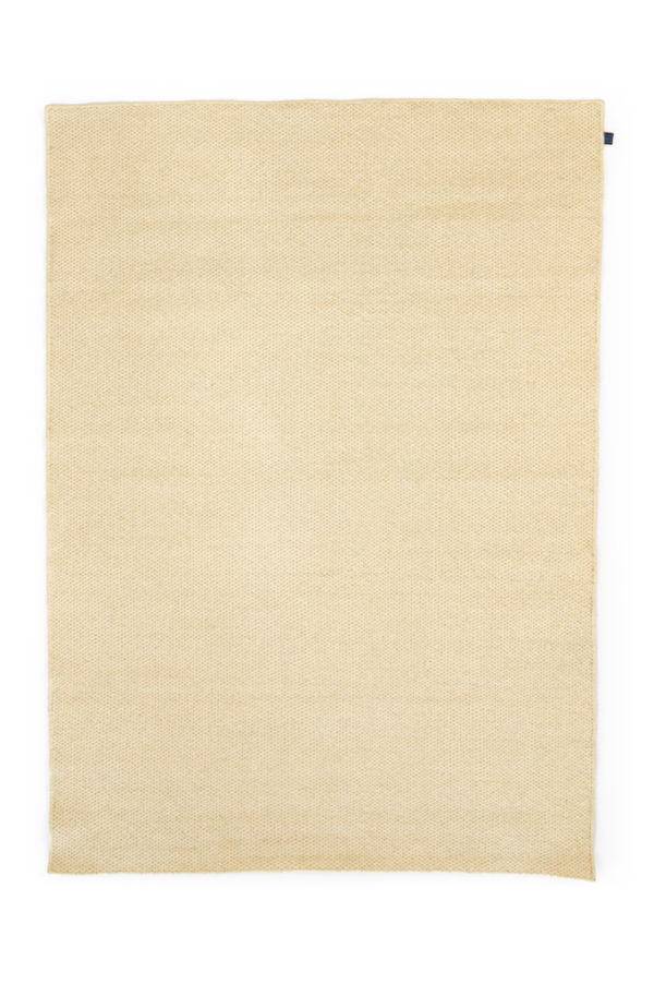 NOS Scandinavian flat weave rug by Axeco Svenska AB. 227 x 164 cm = 89 x 65 in