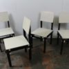 Set of 4 Militairy Chairs Gerrit Rietveld