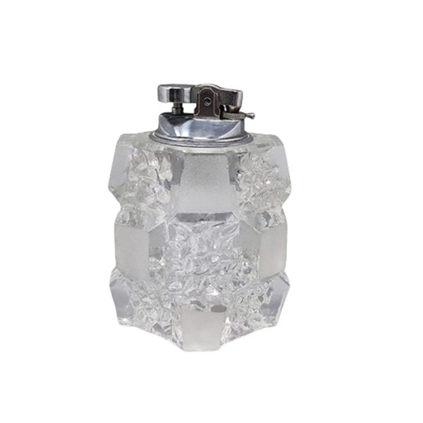 1960 Stunning Table Lighter in Murano Glass by Antonio Imperatore. Made in Italy