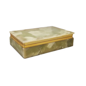 1960s Astonishing Box in Onyx. Made in Italy