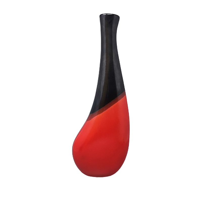 1970s Gorgeous Big Red Vase by Marei Ceramic. Made in Germany