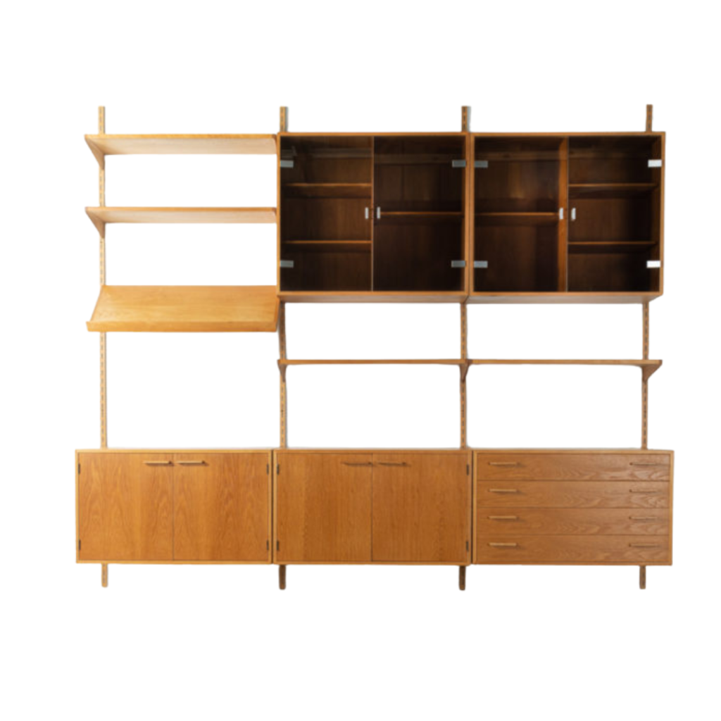 1960s Wall unit, Kai Kristiansen - Design Addict Furniture