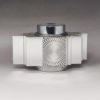 1960s Gorgeous Table Lighter by Sarome In Aluminium.