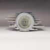 1960s Gorgeous Table Lighter by Sarome In Aluminium.